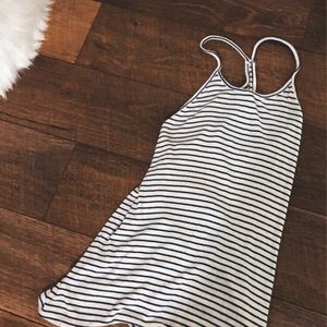 Striped old navy tank top